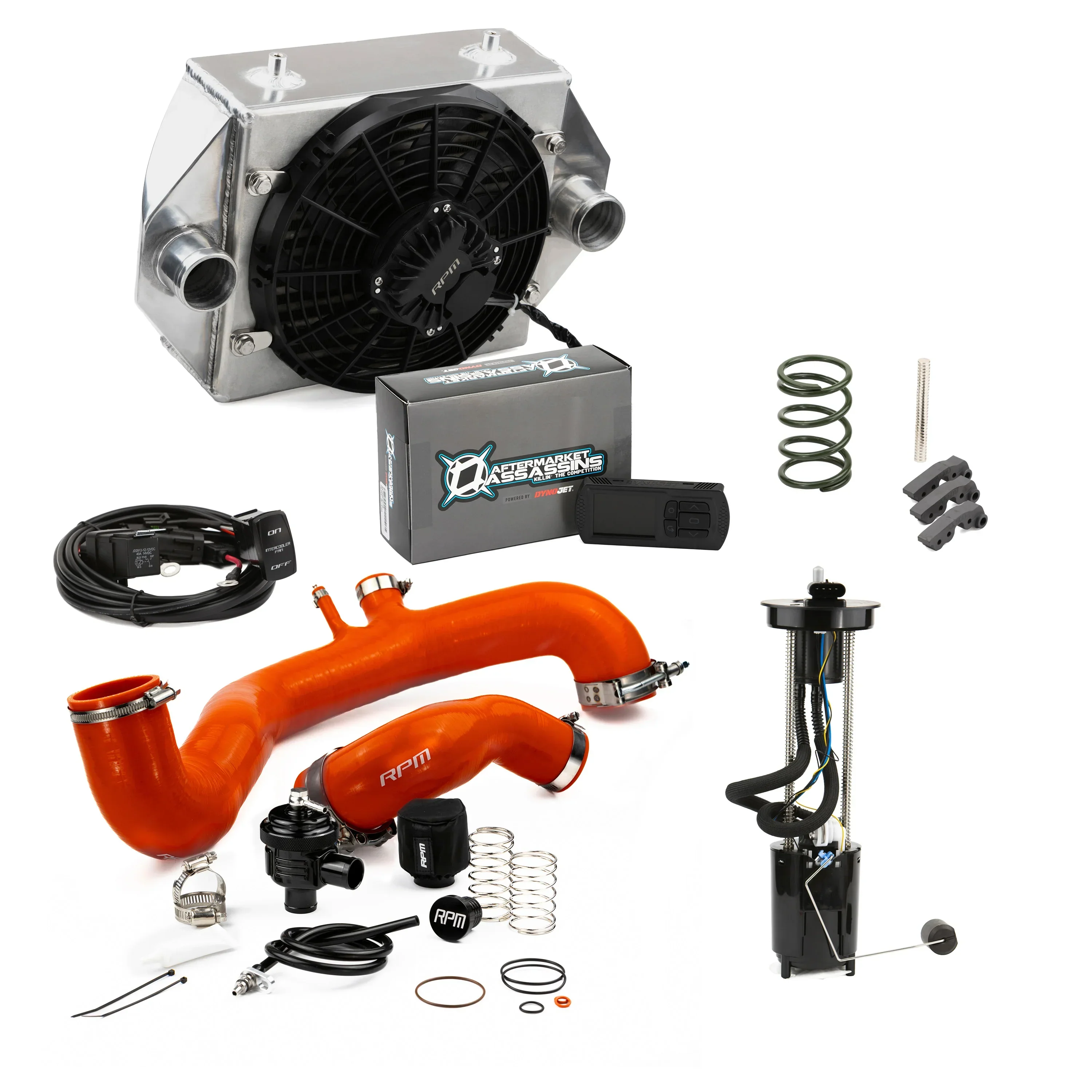 RPM 17-19 X3 120HP to 205HP COMPLETE Upgrade Kit X3 Big Core Intercooler Kit + TUNER - Image 8