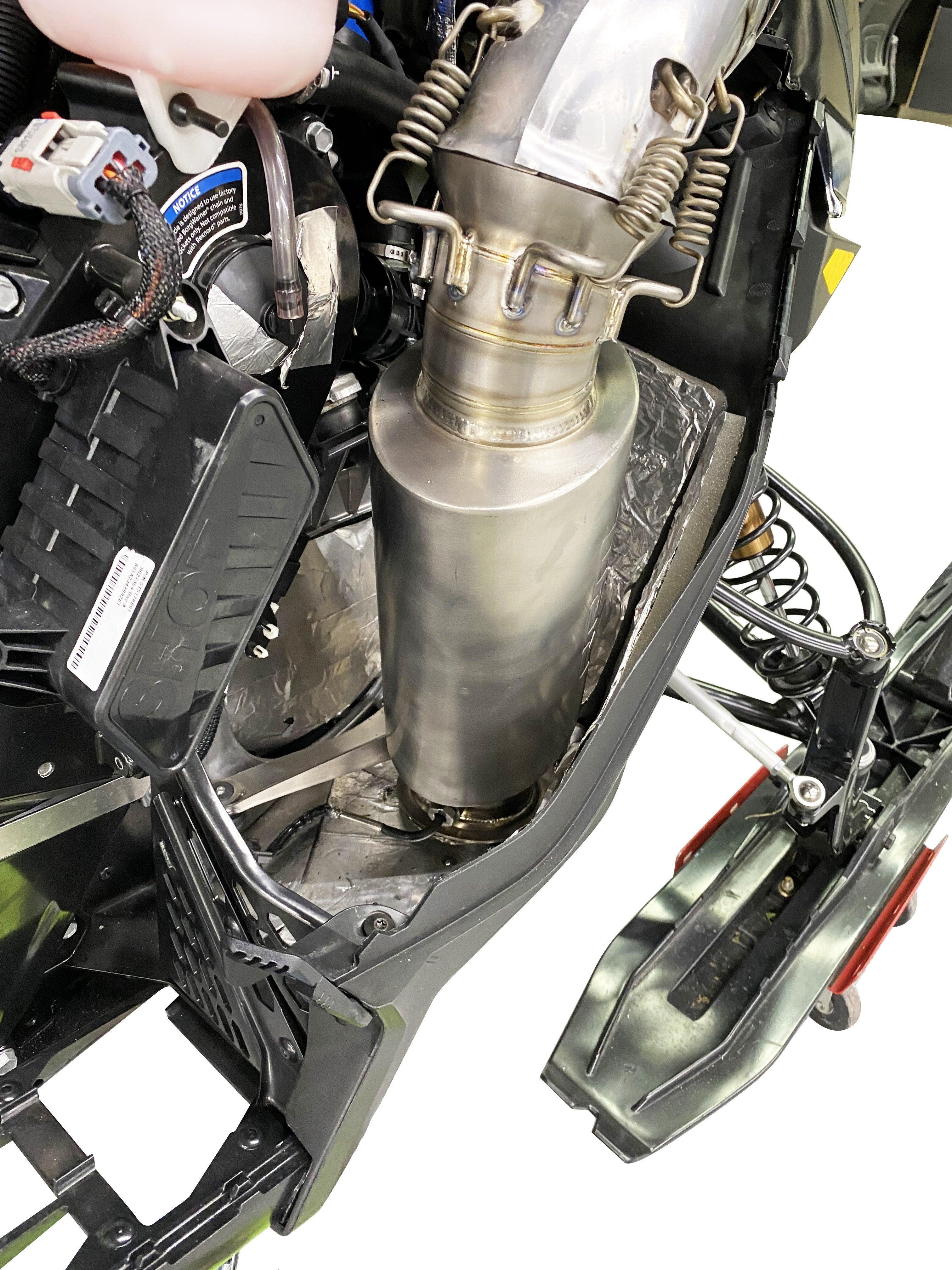 RPM Gen 4 2020-2022 Ski-Doo 850 Turbo Stainless Lightweight Sport Muffler - Image 10