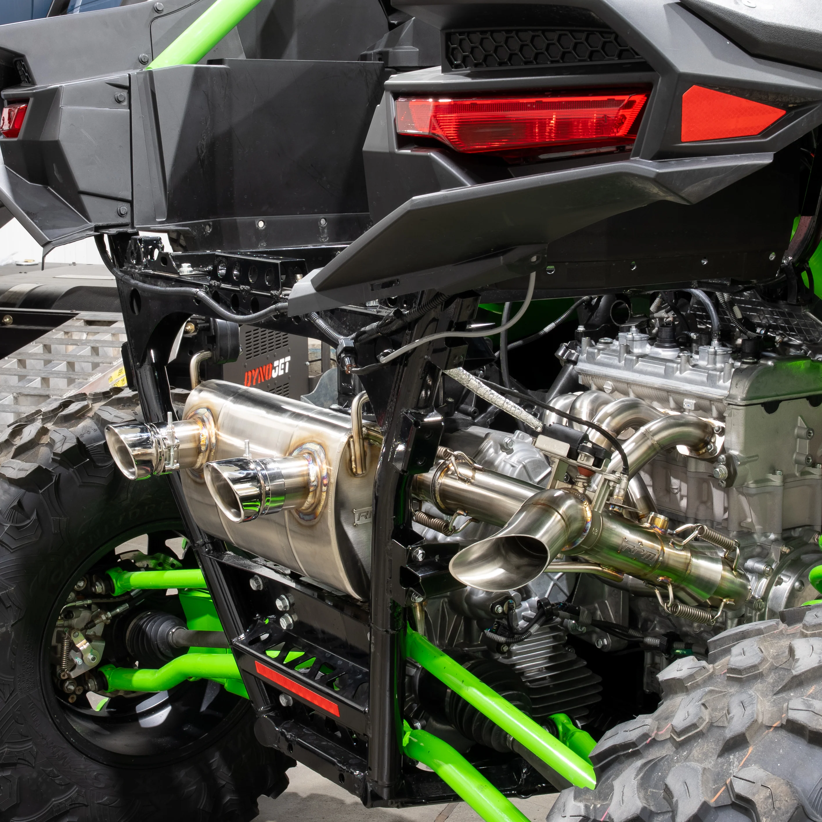 RPM SxS Kawasaki Teryx H2 2.5" Full Exhaust System with Chambered Muffler + Optional E-Valve - Image 19
