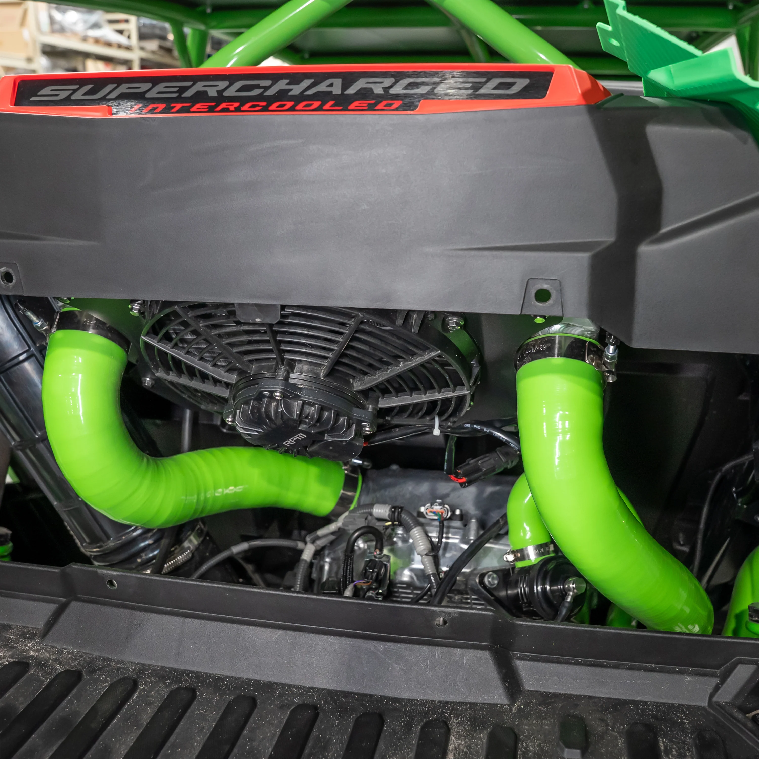 RPM Kawasaki H2 Teryx 5-Ply, Wire Reinforced, Port Matched Silicone Charge Tubes - Image 13