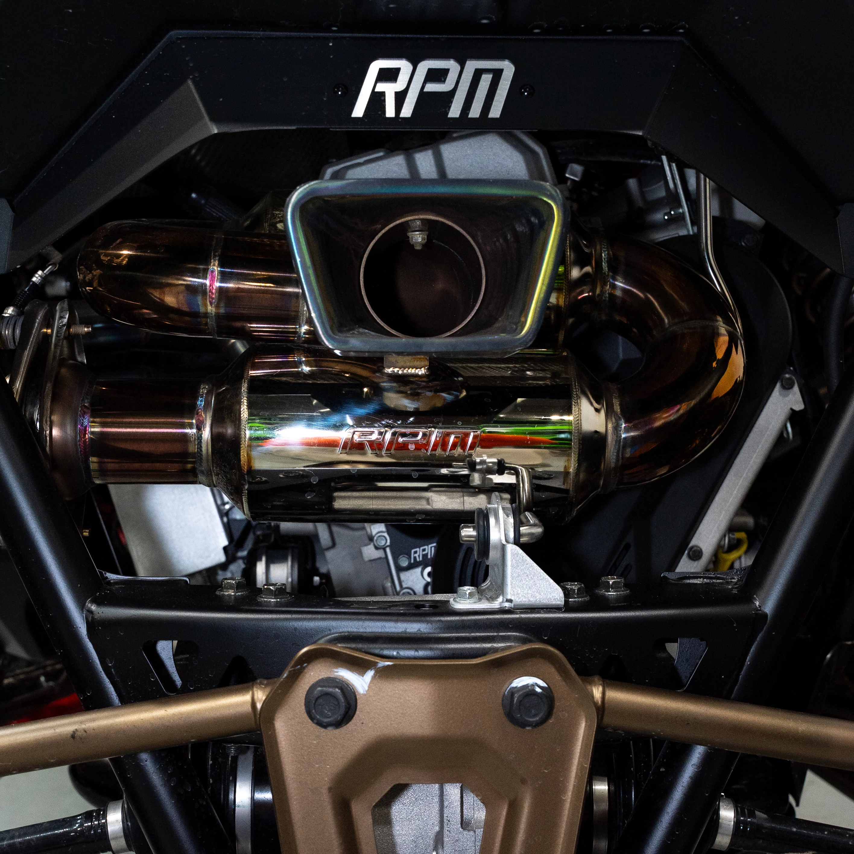 RPM Polaris RZR Pro R 3" DUAL Sport Muffler W/ 3" Tip - Image 15