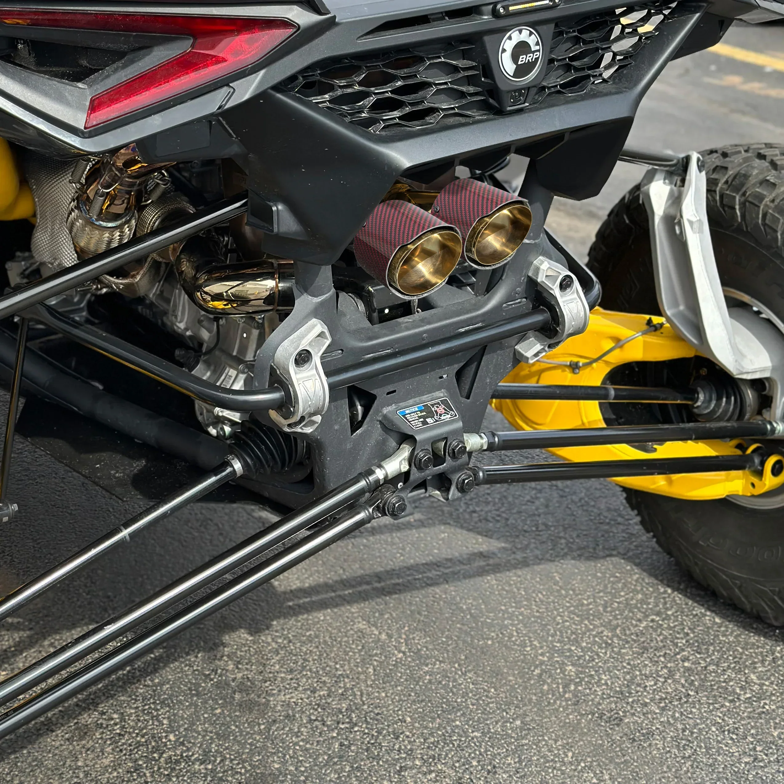 RPM Maverick R Carbon / Colored Dual Exhaust Tips - Image 50
