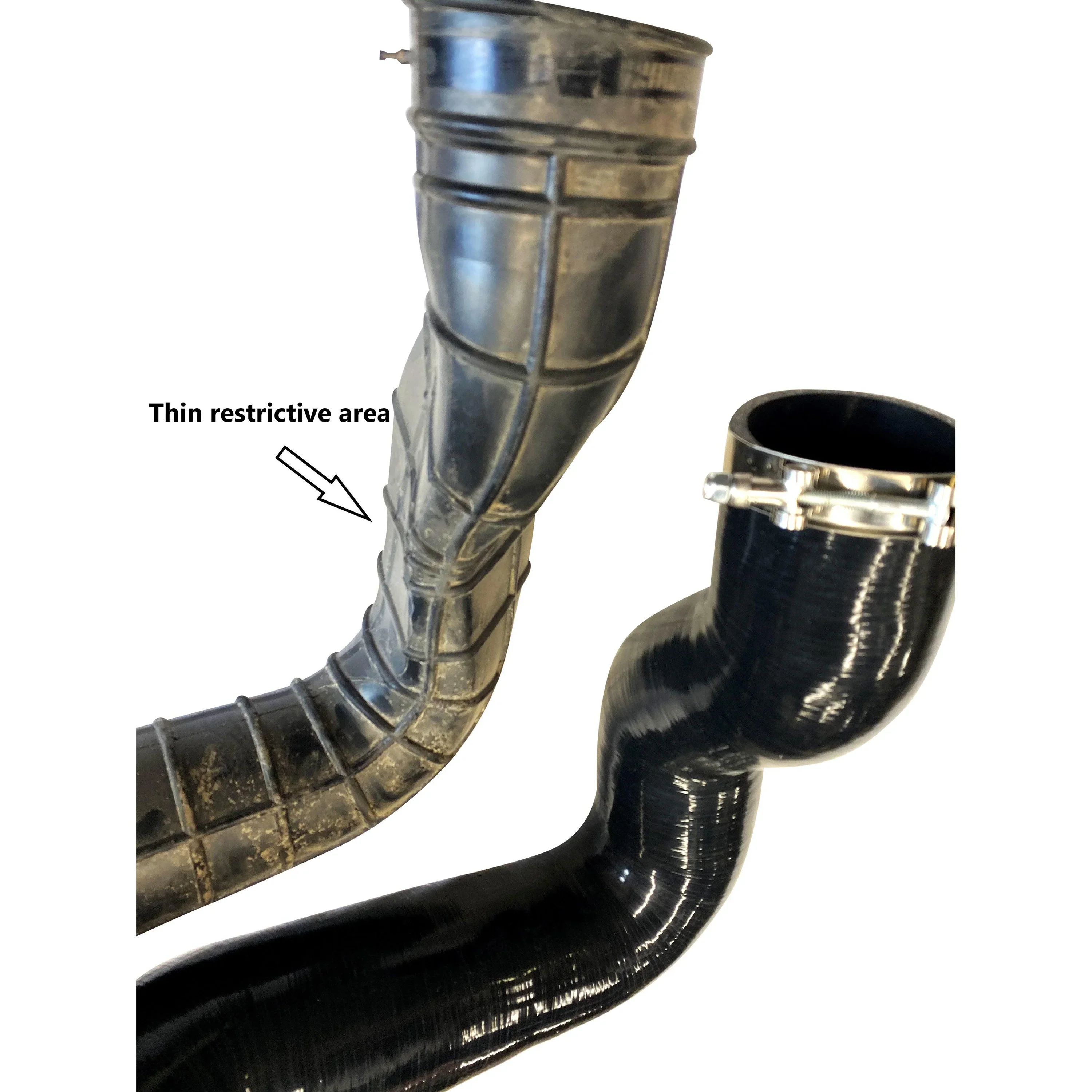 RPM RZR Pro XP, Pro S, & Turbo R "BIG FATTY" HD Silicone Intake Tube - Image 3