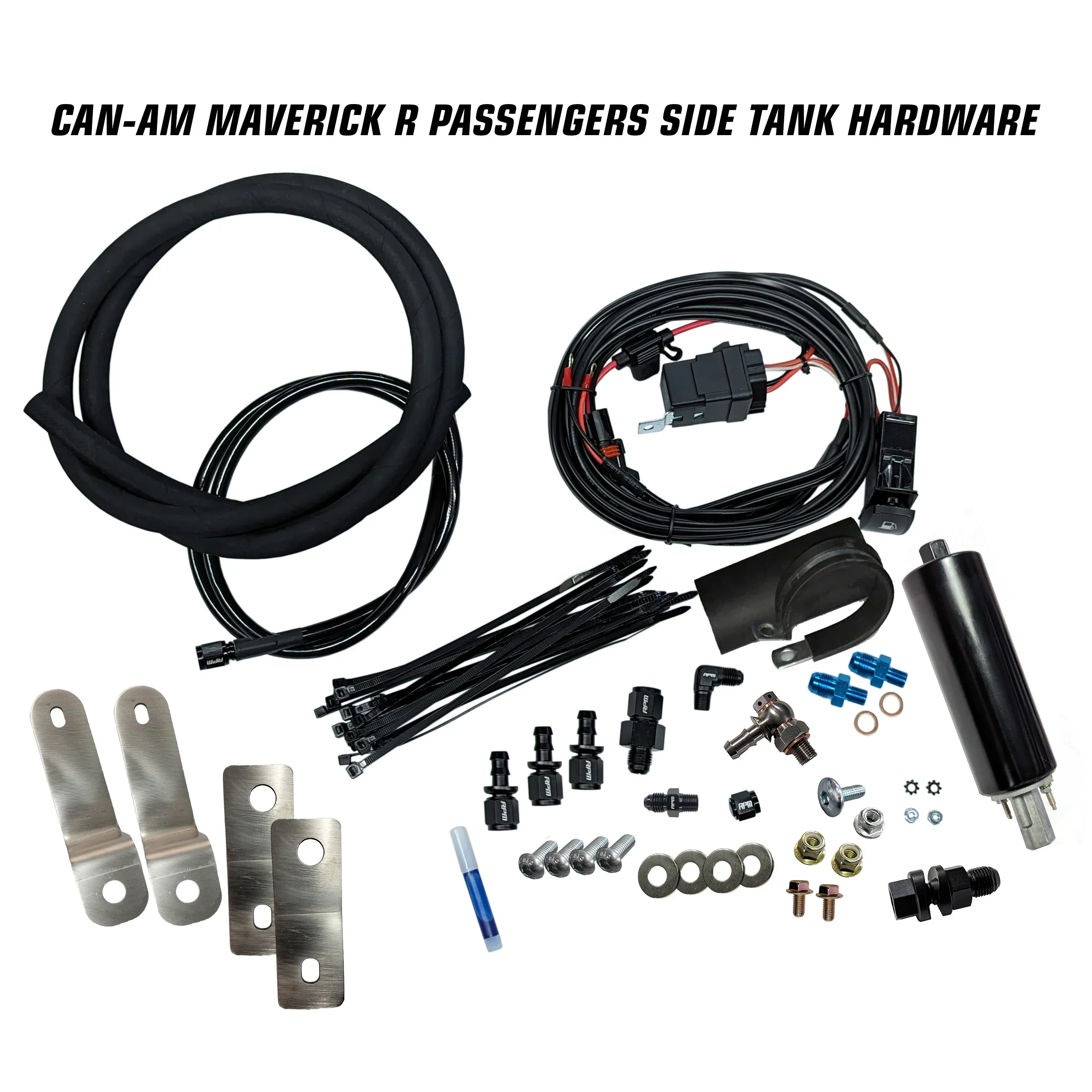 RPM Can-Am Maverick R 9 Gallon Auxiliary Fuel Tank Kit - Image 8