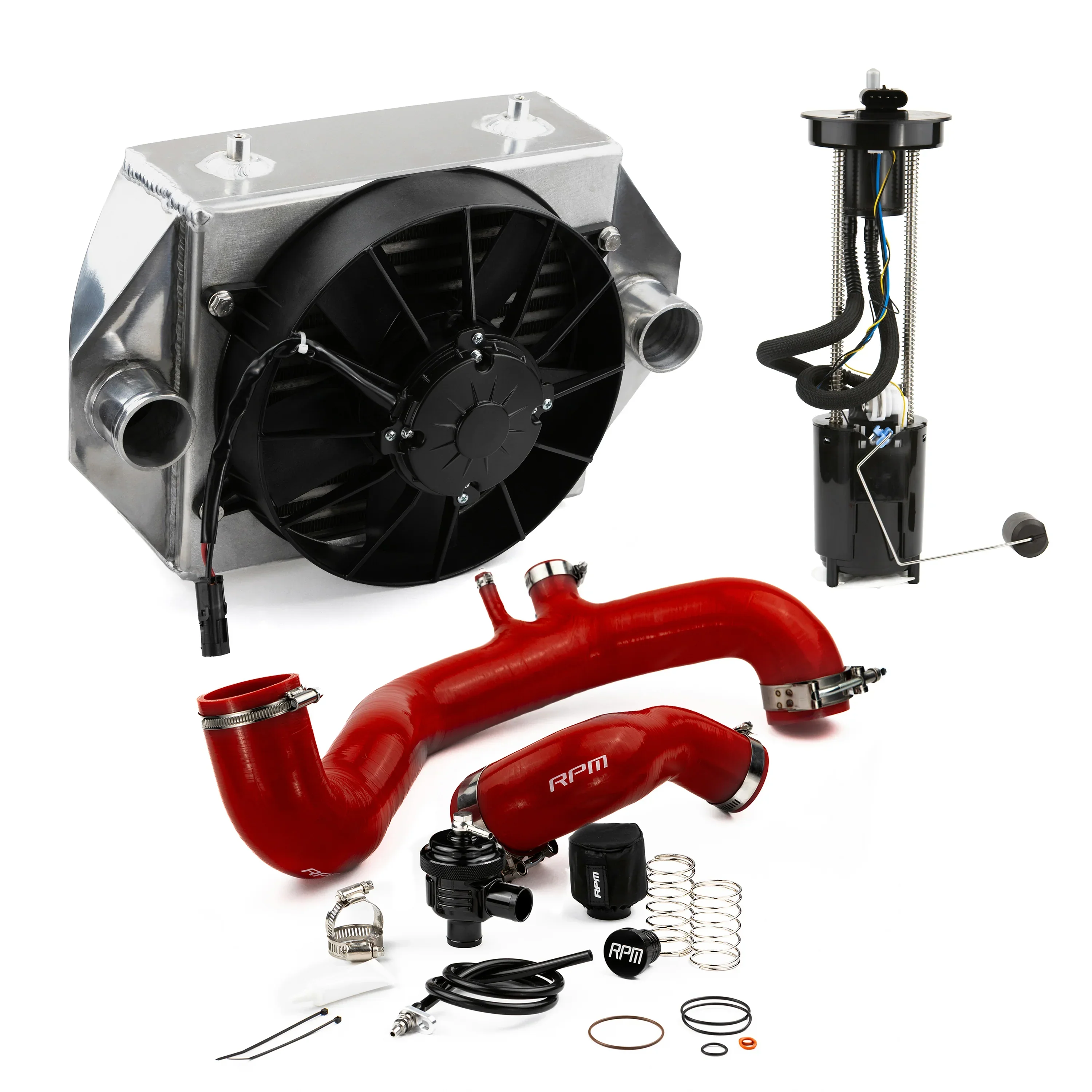 RPM 2017-2019 Can-Am X3 120HP to 170+HP Upgrade kit X3 Big Core Intercooler, Fuel Pump & Silicone - Image 4