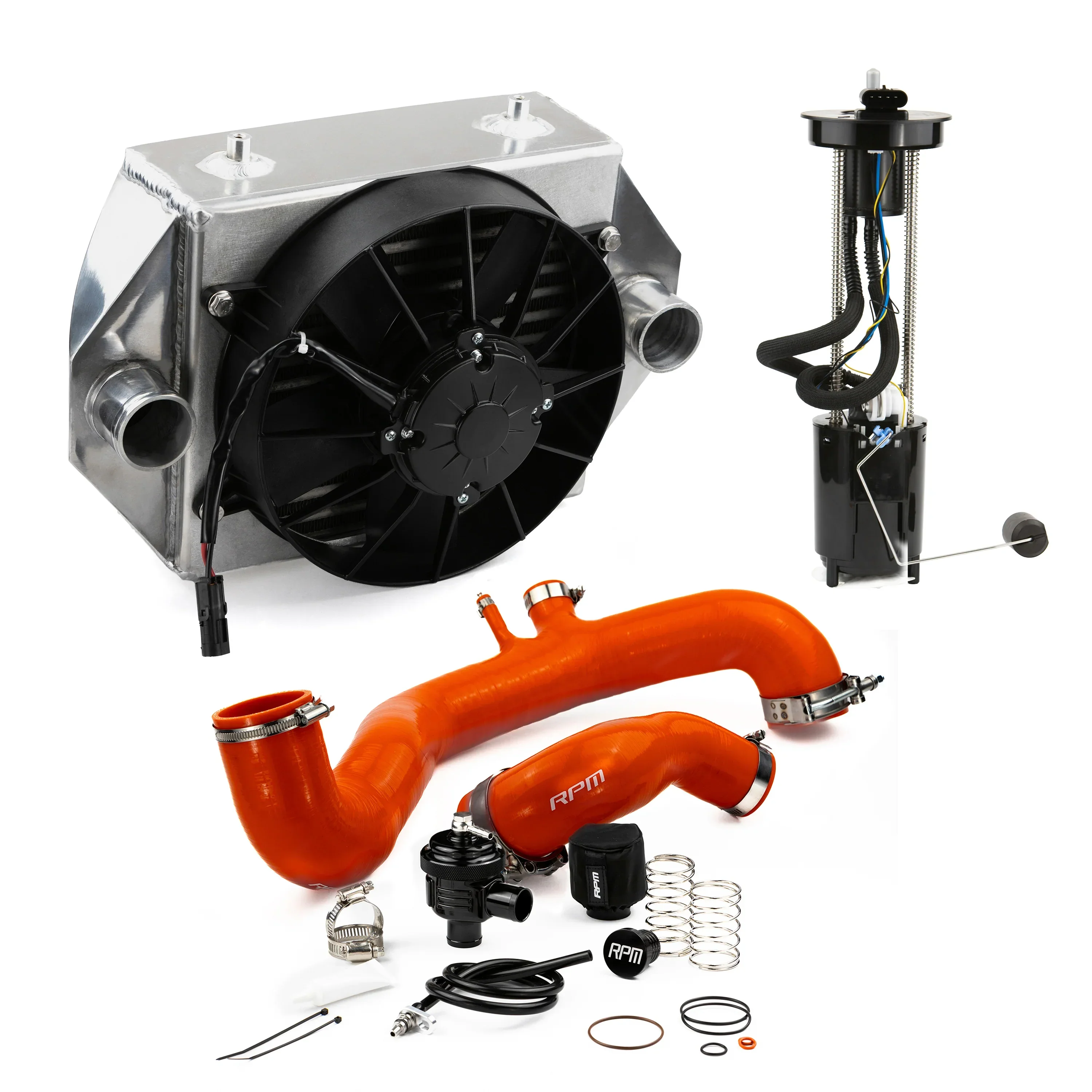 RPM 2017-2019 Can-Am X3 120HP to 170+HP Upgrade kit X3 Big Core Intercooler, Fuel Pump & Silicone - Image 8