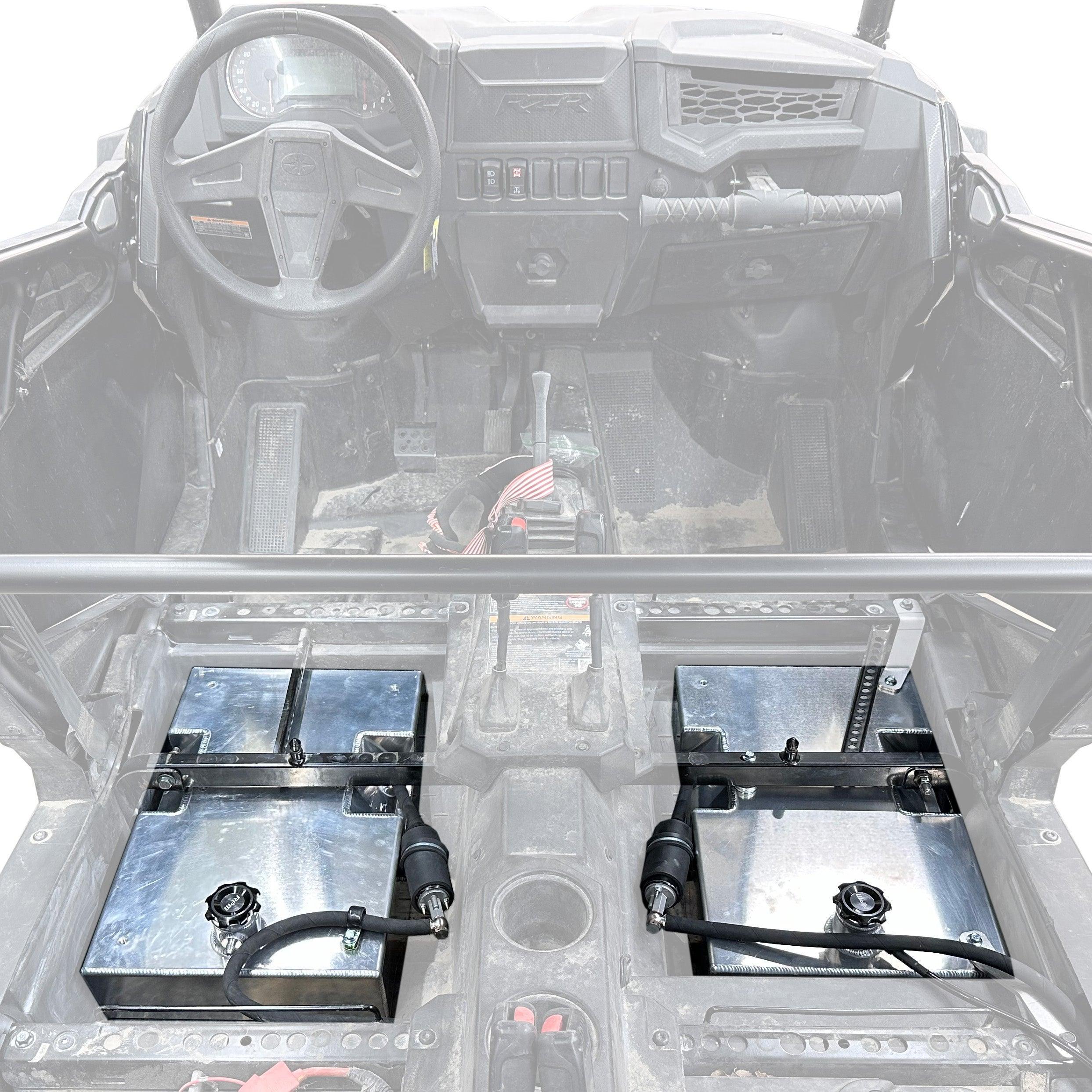 RPM RZR Auxiliary Fuel Tank - 4 Seat XPT / XP1000 / Turbo S 4.5G Auxiliary Fuel Gas Tank Kit - Image 13